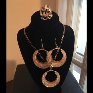 18k over Bronze 3pc Set